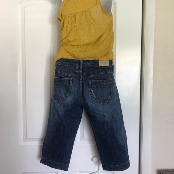 Armani exchange a/x side slit jean shorts 4 - Picture 4 of 7